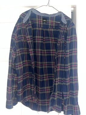 Vans large classic fit flannel shirt